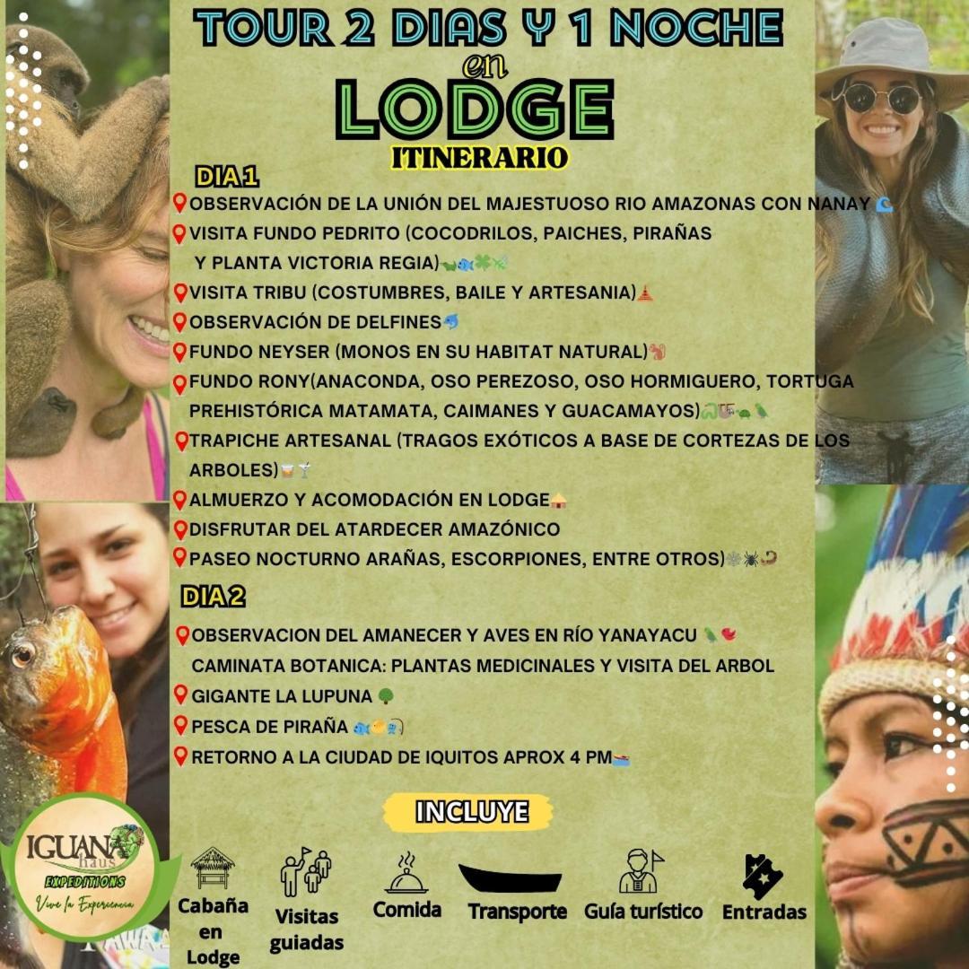 Iguana Haus Iquitos Lejlighed Eksteriør billede